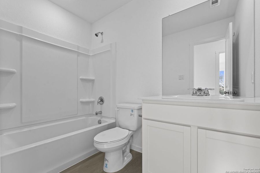 Furnished interior view inside a new home in Friendship Oaks: Watermill Collection, Fredericksburg (Image 3).