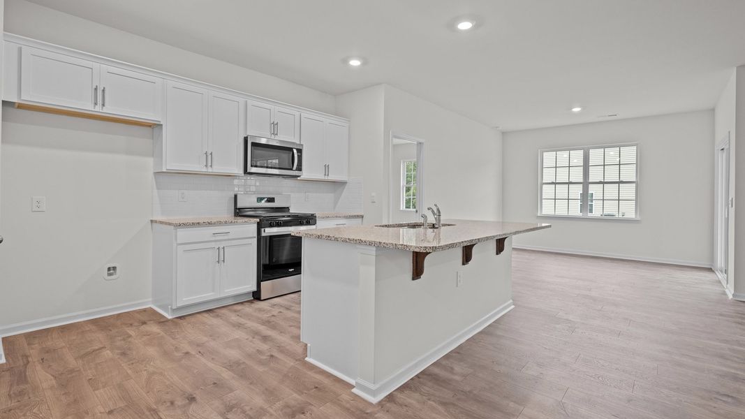 Representative furnished interior of a home built from the Aria by D.R. Horton in Saddlebrook, Rocky Mount (Image 4).