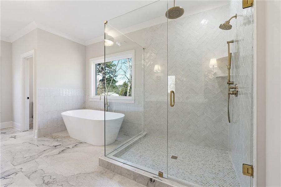 Furnished interior view inside a new home in , Marietta (Image 18).