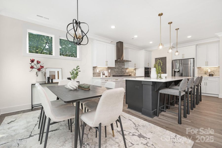 Furnished interior view inside a new home in , Waxhaw (Image 6). Furnished interior view inside a new home in , Waxhaw (Image 6).