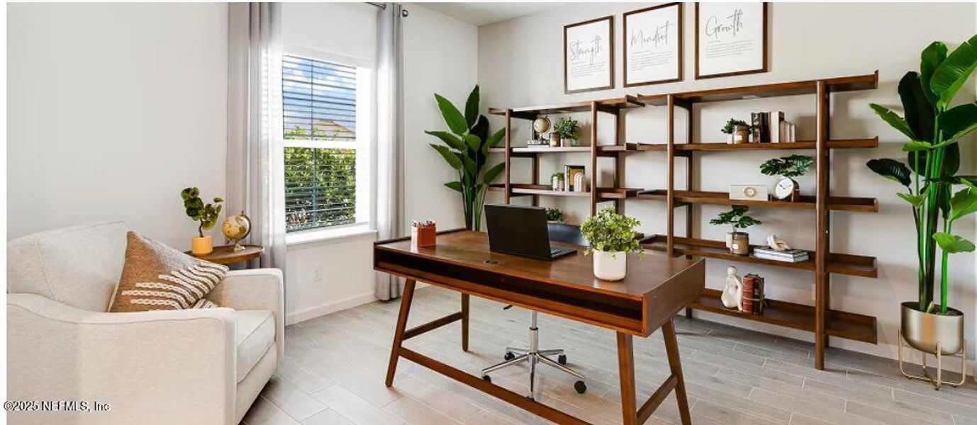Furnished interior view inside a new home in , Green Cove Springs (Image 8).