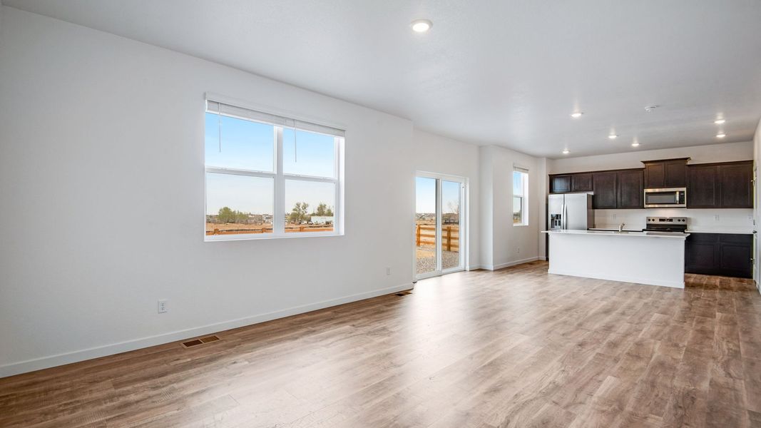 Spacious, unfurnished interior of a new home in Vista Meadows, Fort Lupton (Image 13). Spacious, unfurnished interior of a new home in Vista Meadows, Fort Lupton (Image 13).