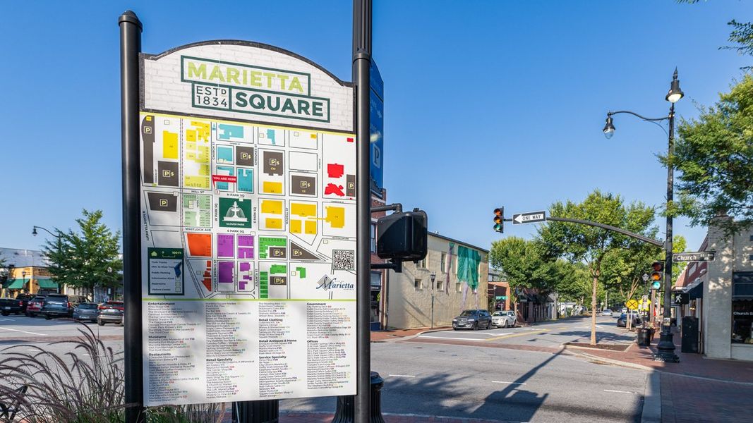 Image 23 representing the Robie by D.R. Horton in The Village at Sandy Plains, Marietta, GA.