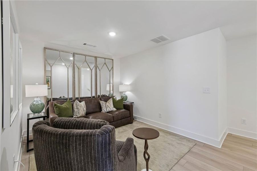 Furnished interior view inside a new home in Tribute, Hoschton (Image 26).