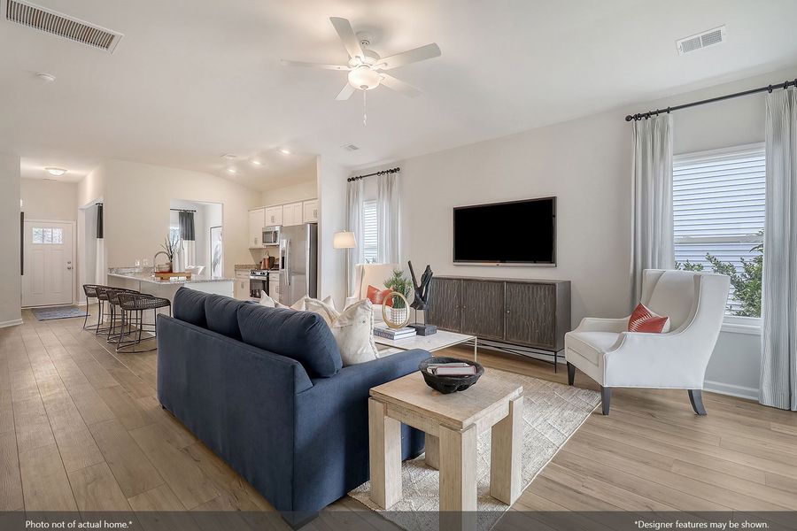Furnished interior view inside a new home in Bluefield, Lexington (Image 7).