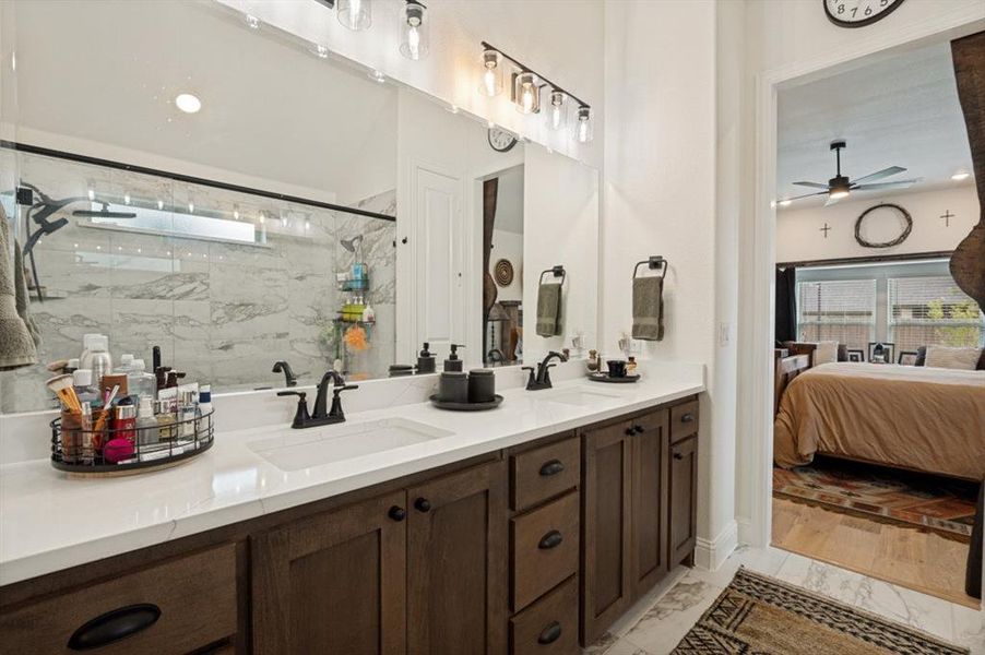 Furnished interior view inside a new home in , Waxahachie (Image 18).