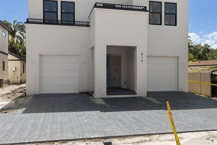 Exterior details and patio area of a home in , Tampa (Image 4). Exterior details and patio area of a home in , Tampa (Image 4).