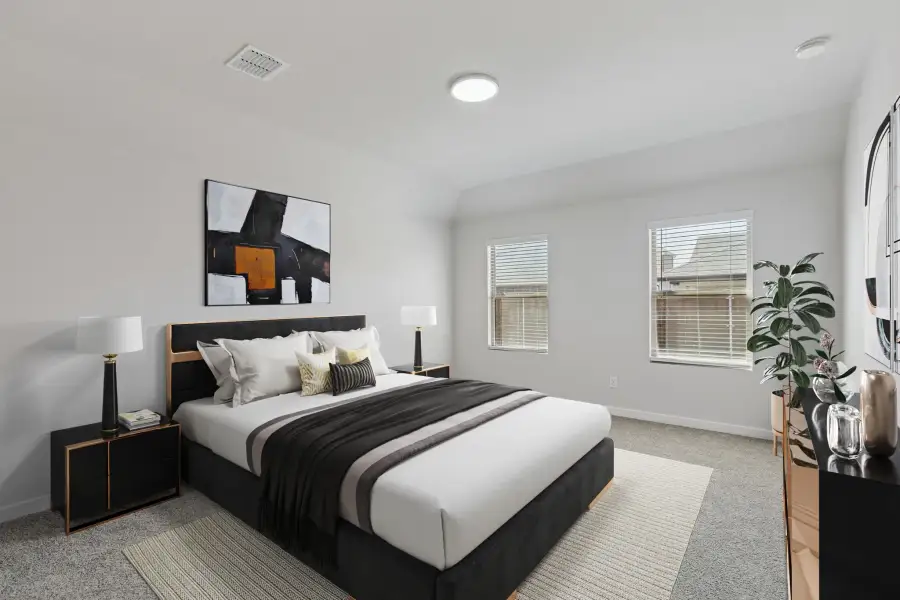 Primary Suite in the Harrison home plan by Trophy Signature Homes – REPRESENTATIVE PHOTO Primary Suite in the Harrison home plan by Trophy Signature Homes – REPRESENTATIVE PHOTO