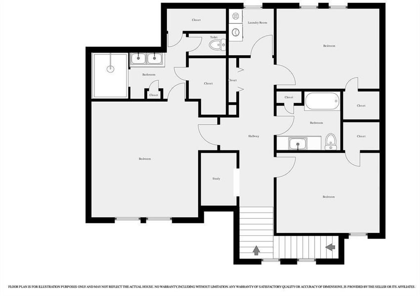 2D floor plan layout of this home in , Houston, TX (Image 4). 2D floor plan layout of this home in , Houston, TX (Image 4).