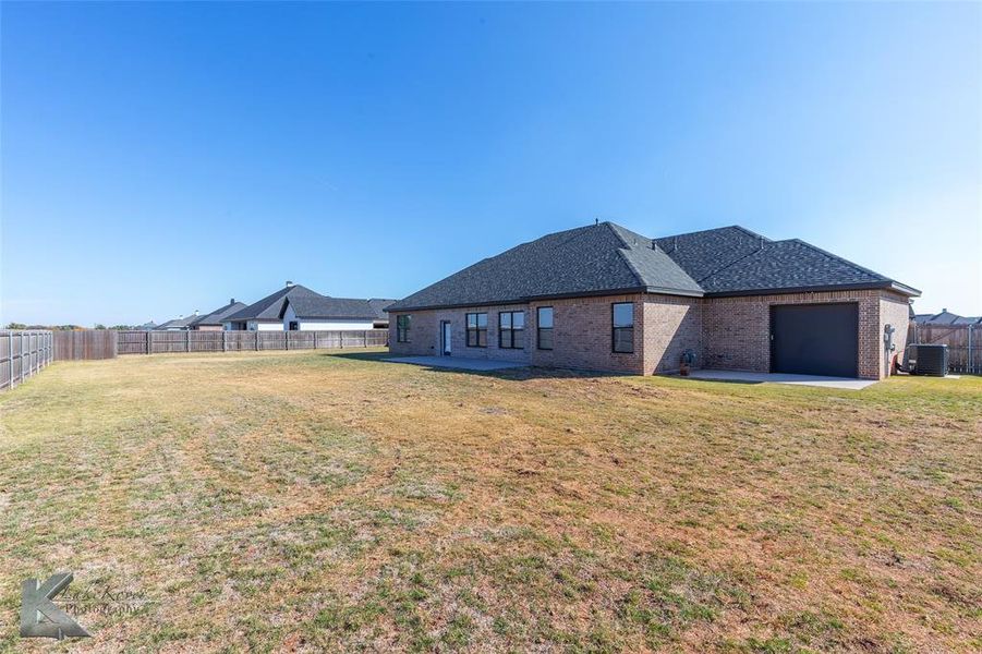 Exterior details and patio area of a home in , Abilene (Image 31).