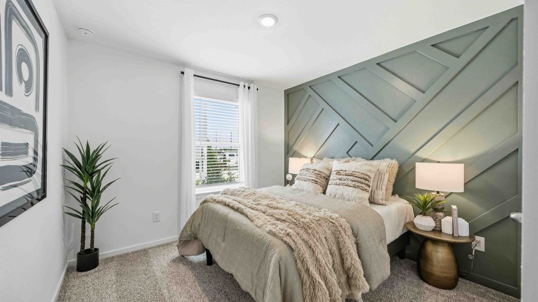 Furnished interior view inside a new home in Allison Park, Houston (Image 6).