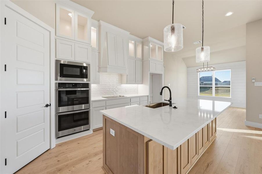 Furnished interior view inside a new home in Coyote Crossing, Godley (Image 7).
