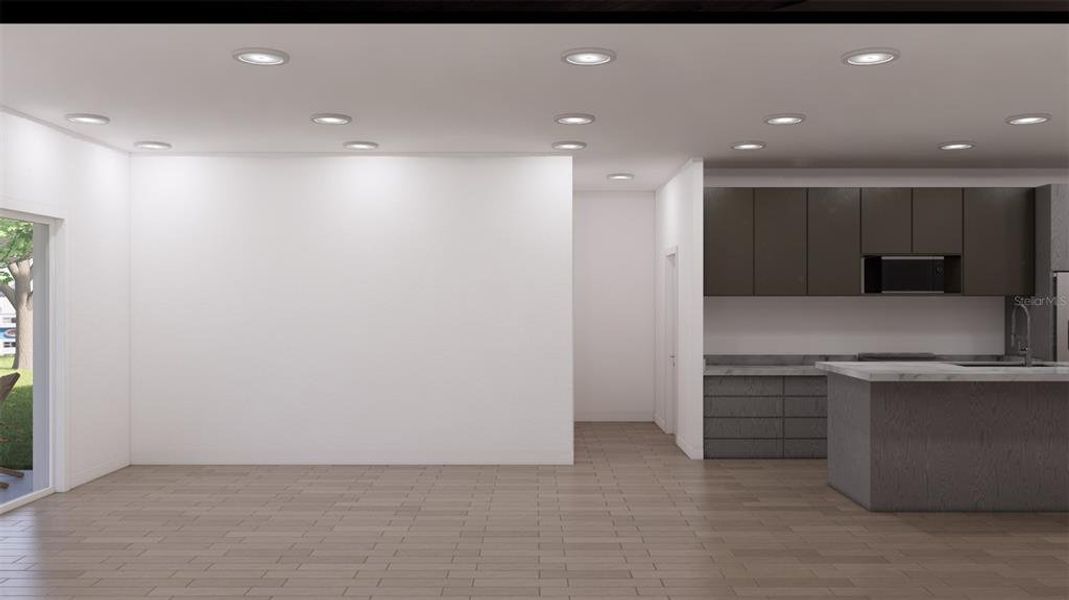 Furnished interior view inside a new home in , Dunnellon (Image 13).