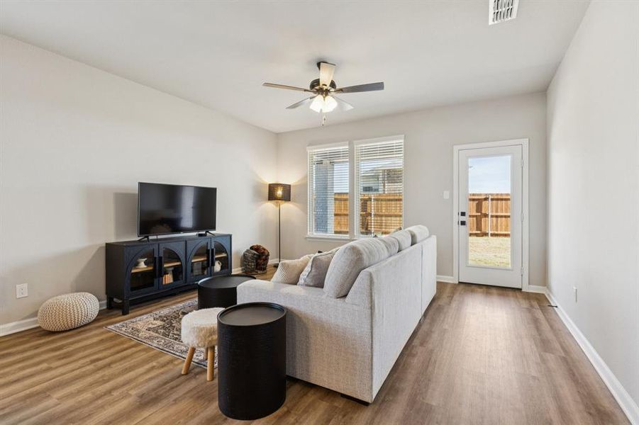 Furnished interior view inside a new home in , Lavon (Image 13). Furnished interior view inside a new home in , Lavon (Image 13).