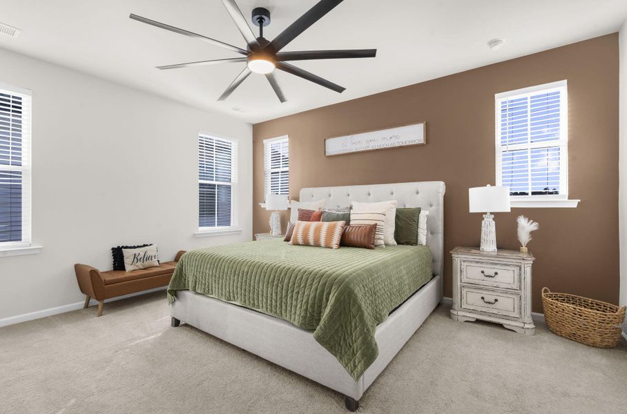 Furnished interior view inside a new home in Heron's Walk at Summers Corner, Summerville (Image 16).