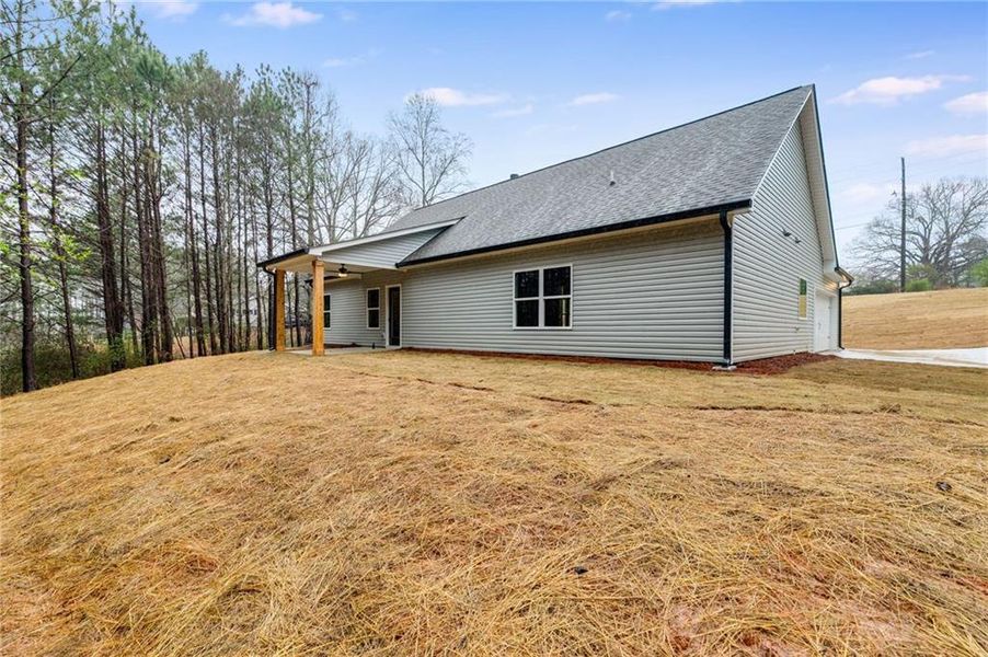 Exterior details and patio area of a home in , Buchanan (Image 35).