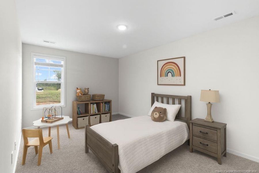 Bedroom #2 - Virtually Staged