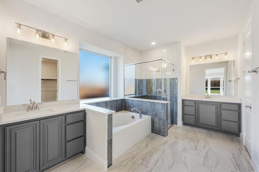 Furnished interior view inside a new home in Hampton Park, Glenn Heights (Image 16).