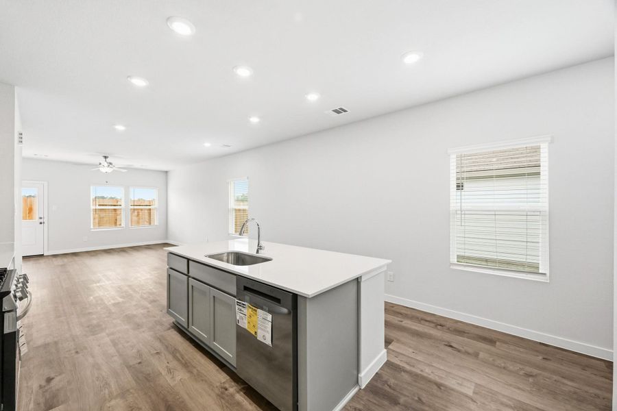 Furnished interior view inside a new home in The Villages at Westpointe, Dayton (Image 12).