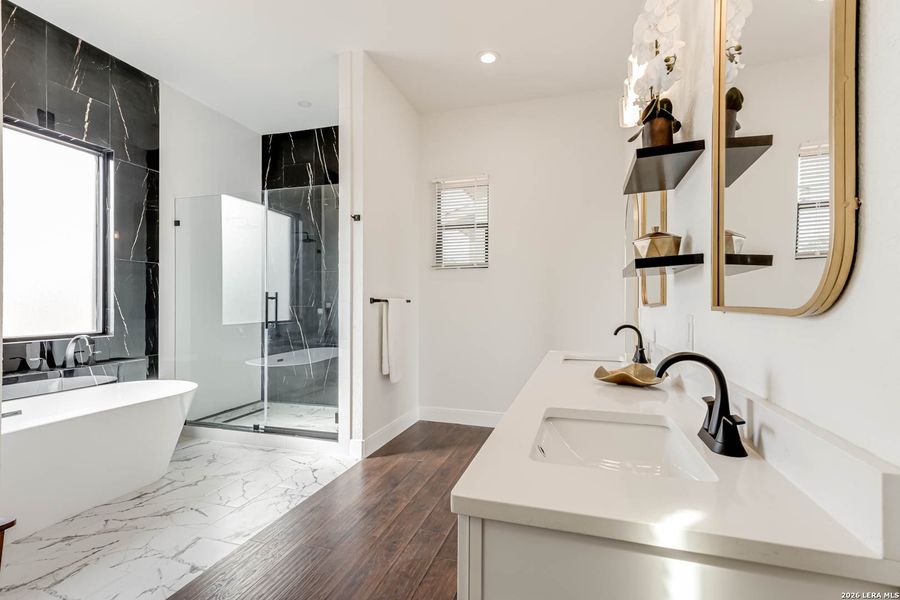 Furnished interior view inside a new home in , Spring Branch (Image 30).