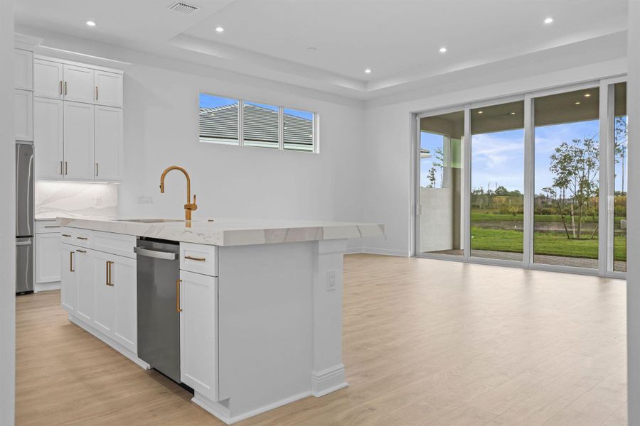 Furnished interior view inside a new home in Cove Royale, Stuart (Image 15).