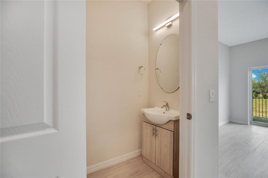 Furnished interior view inside a new home in , Kissimmee (Image 10).