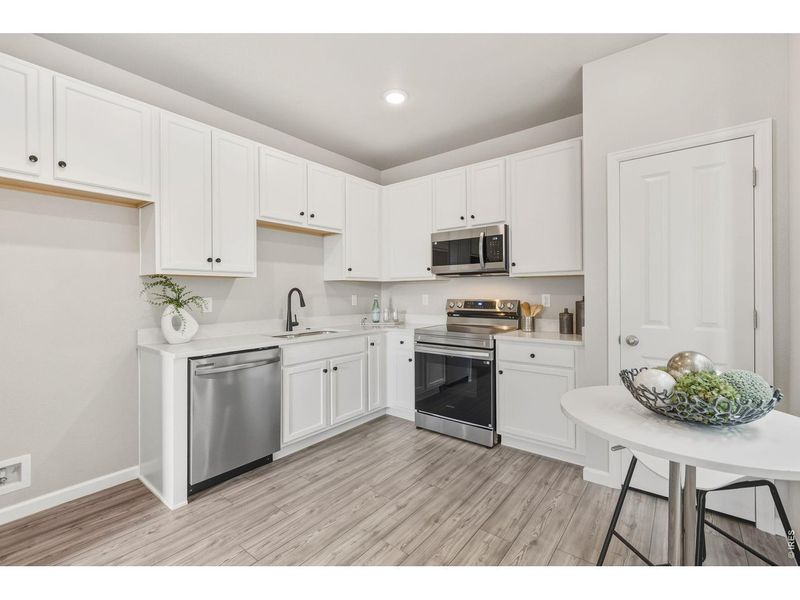Furnished interior view inside a new home in Spring Valley, Longmont (Image 10).