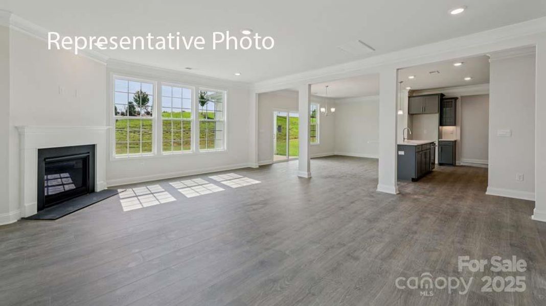 Spacious, unfurnished interior of a new home in Sanctuary at Southgate, Indian Trail (Image 16). Spacious, unfurnished interior of a new home in Sanctuary at Southgate, Indian Trail (Image 16).