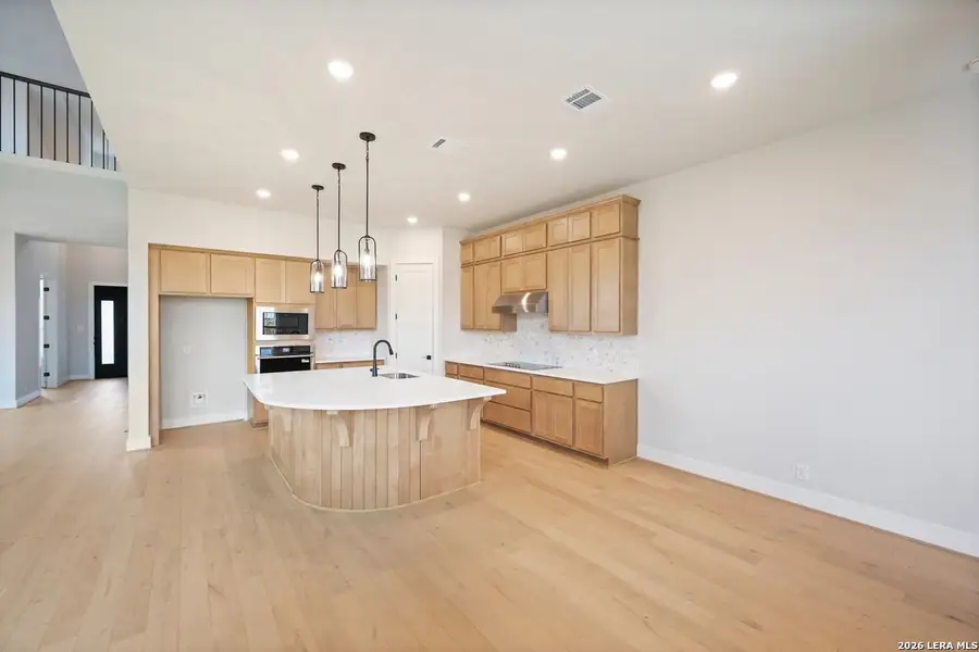 Furnished interior view inside a new home in Alsatian Oaks, Castroville (Image 11). Furnished interior view inside a new home in Alsatian Oaks, Castroville (Image 11).