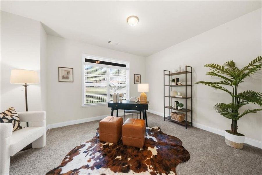 Furnished interior view inside a new home in River Rock, Ball Ground (Image 31).