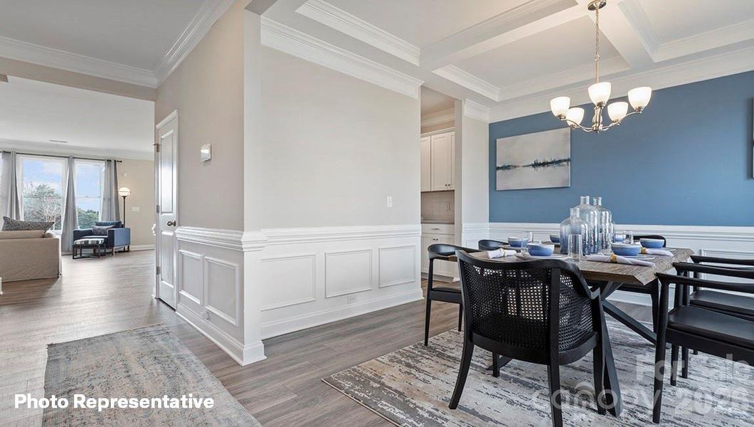 Furnished interior view inside a new home in , Troutman (Image 6). Furnished interior view inside a new home in , Troutman (Image 6).