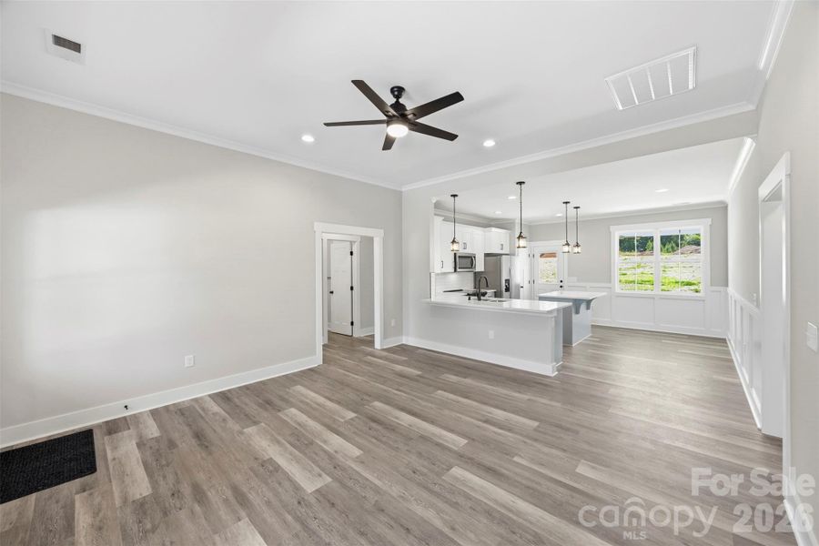 Spacious, unfurnished interior of a new home in , Albemarle (Image 13).