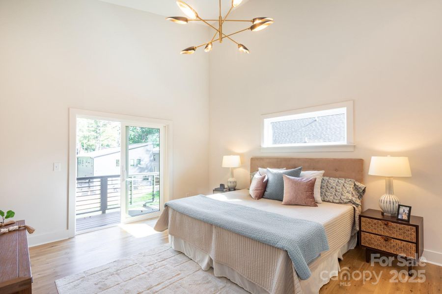 Furnished interior view inside a new home in , Charlotte (Image 12).