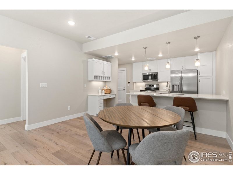 Furnished interior view inside a new home in , Loveland (Image 9).