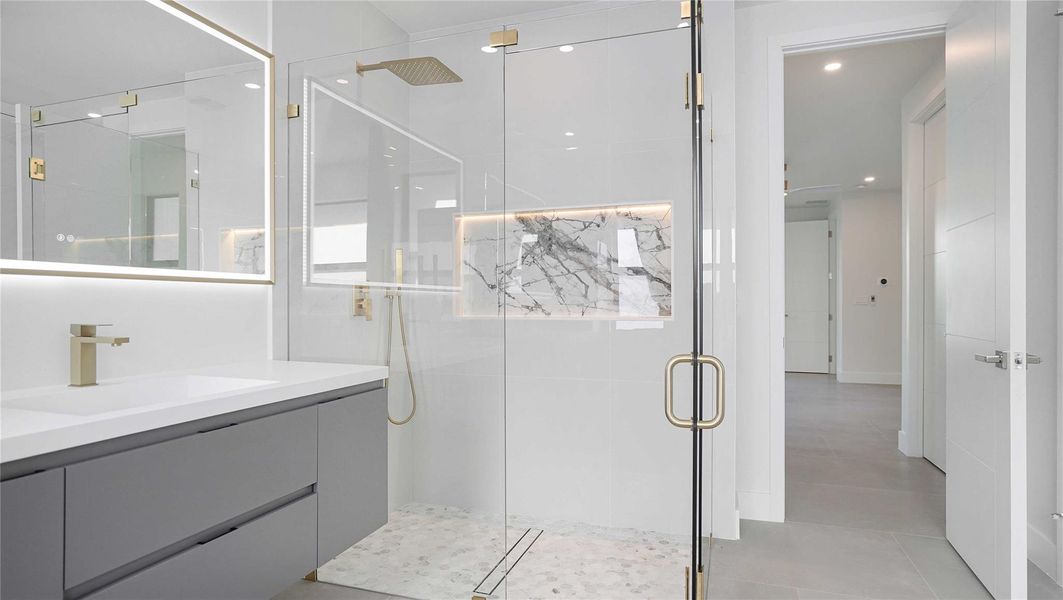 Furnished interior view inside a new home in , Wilton Manors (Image 6). Furnished interior view inside a new home in , Wilton Manors (Image 6).