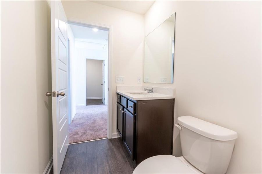 Furnished interior view inside a new home in , Dawsonville (Image 11).