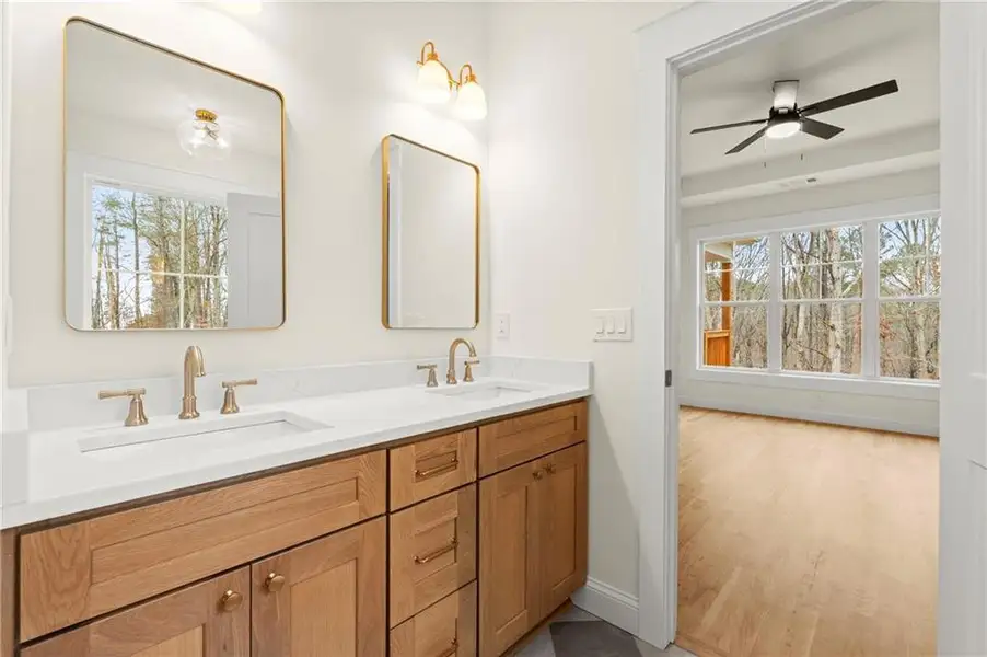 Furnished interior view inside a new home in , Waleska (Image 5). Furnished interior view inside a new home in , Waleska (Image 5).