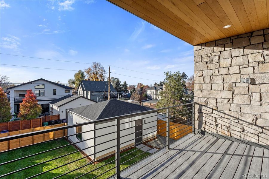 Exterior details and patio area of a home in , Denver (Image 30).