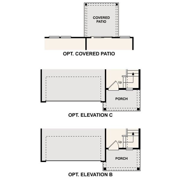 2D floor plan layout for the Hawthorn by Century Communities in Cedar Hollow, Hickory, NC (Image 4).
