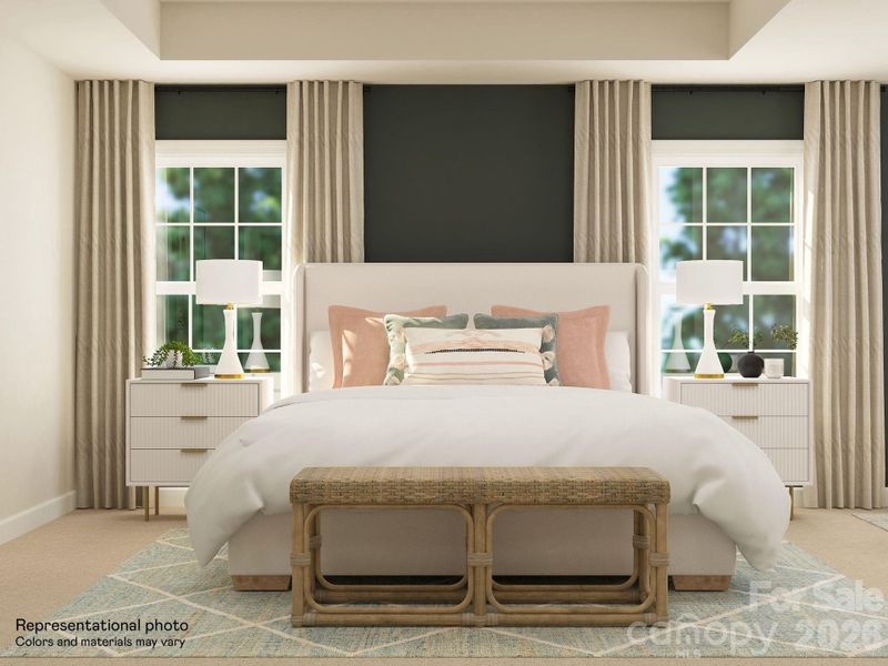 Furnished interior view inside a new home in Harris Mill, Indian Land (Image 5). Furnished interior view inside a new home in Harris Mill, Indian Land (Image 5).
