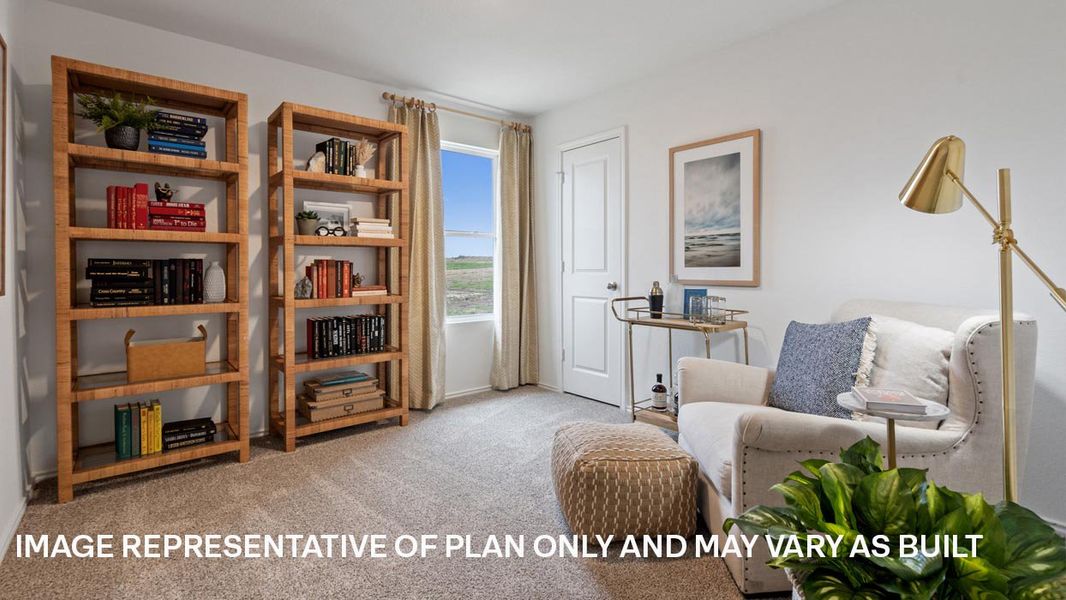 Furnished interior view inside a new home in Durango, Mustang Ridge (Image 14).