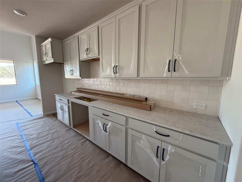 Furnished interior view inside a new home in Berry Creek Highlands, Georgetown (Image 7).