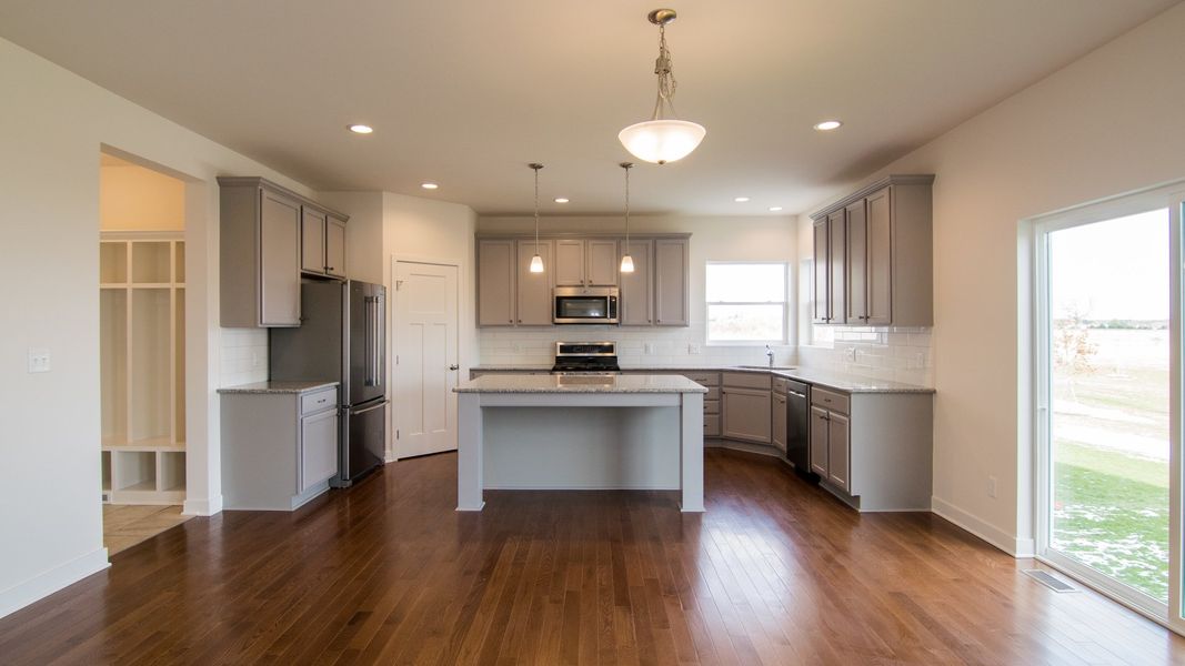 Representative furnished interior of a home built from the The Hartland by Norfolk Homes in Coronado Estates, Jackson (Image 34).