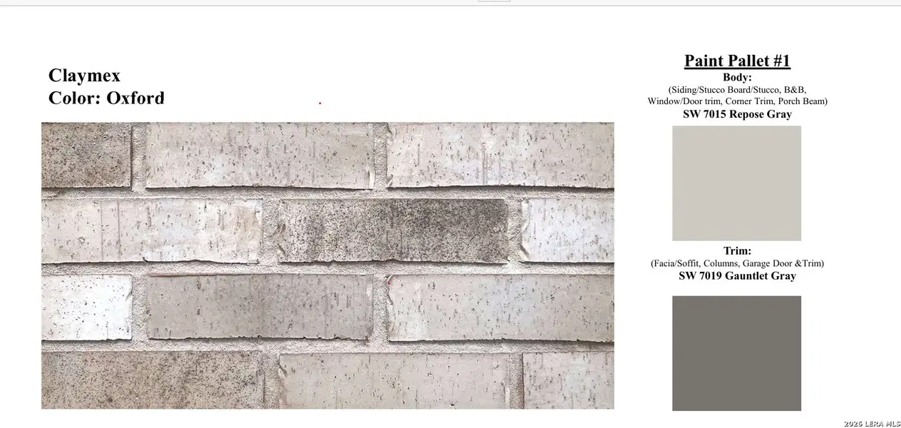Sample of building materials used in homes in Lone Oak, San Antonio (Image 4). Sample of building materials used in homes in Lone Oak, San Antonio (Image 4).