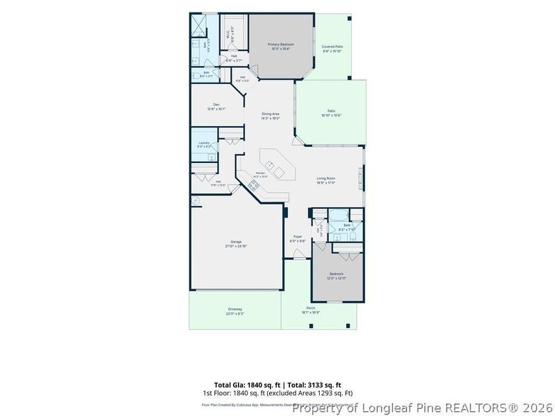 2D floor plan layout of this home in The Cottages at 78 North, Sanford, NC (Image 5). 2D floor plan layout of this home in The Cottages at 78 North, Sanford, NC (Image 5).