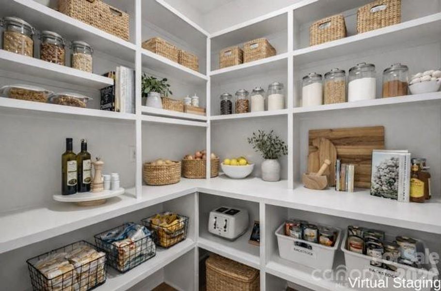 Close-up of interior finishes inside a home in , Charlotte (Image 20).