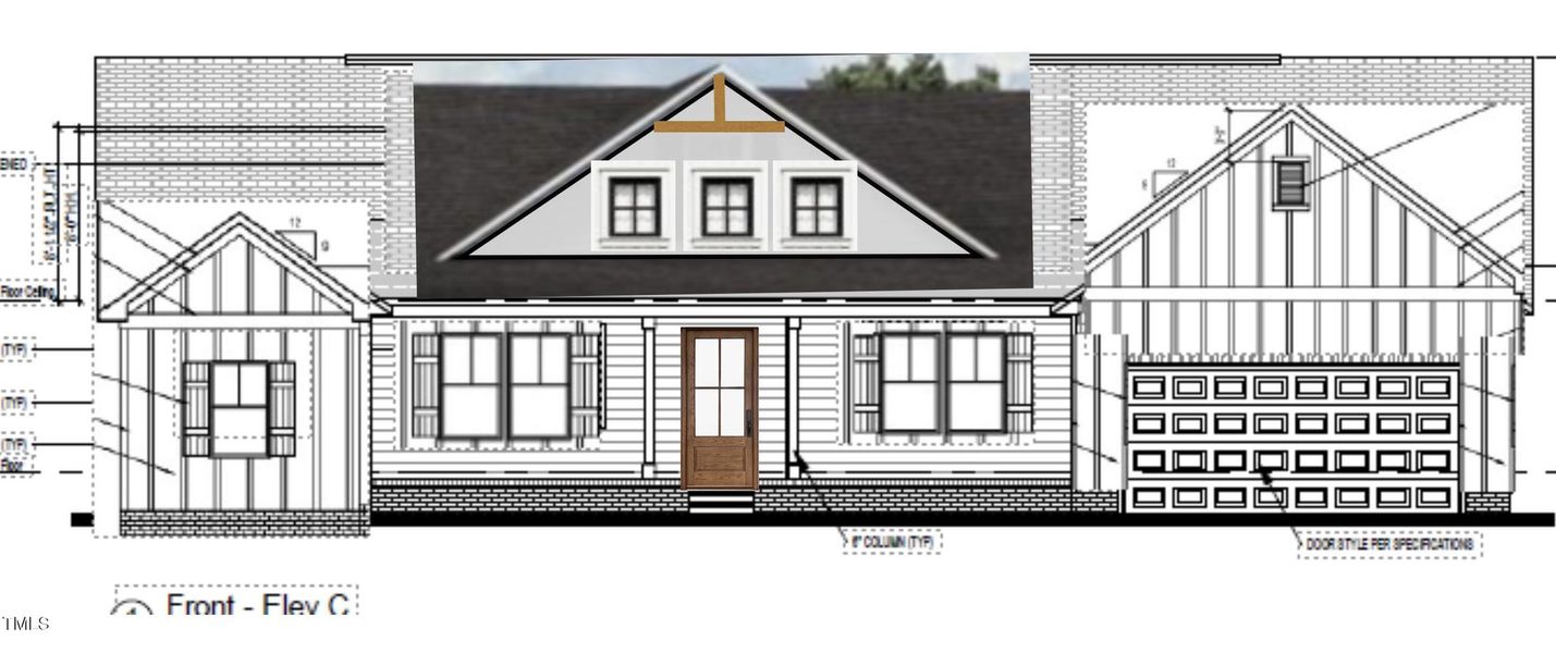 OSH model front elevation