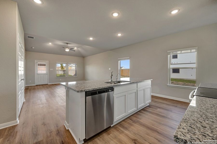 Furnished interior view inside a new home in Park Place, New Braunfels (Image 8). Furnished interior view inside a new home in Park Place, New Braunfels (Image 8).