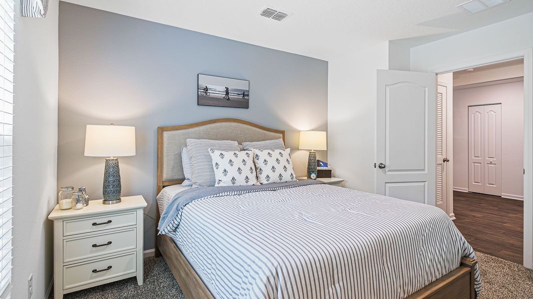 Representative furnished interior of a home built from the CALI by D.R. Horton in Palm Coast Homesites, Palm Coast (Image 23). Representative furnished interior of a home built from the CALI by D.R. Horton in Palm Coast Homesites, Palm Coast (Image 23).