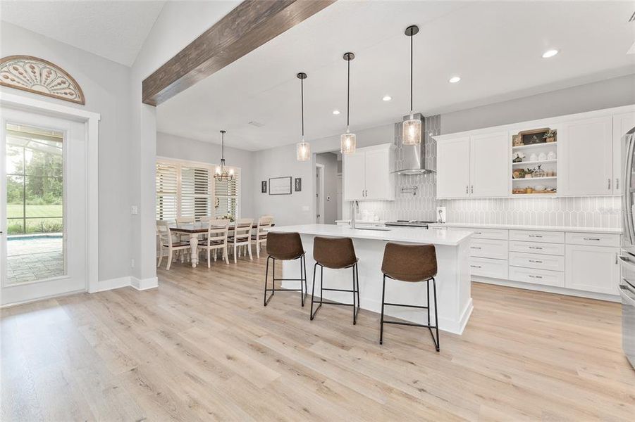 Furnished interior view inside a new home in , Oxford (Image 42).